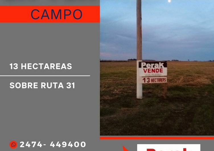 CAMPO EN VENTA!