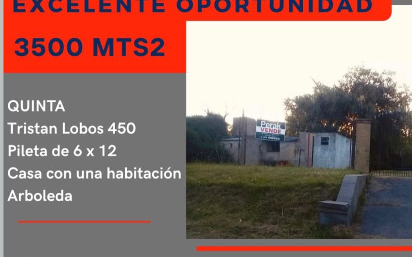 QUINTA EN VENTA!!!